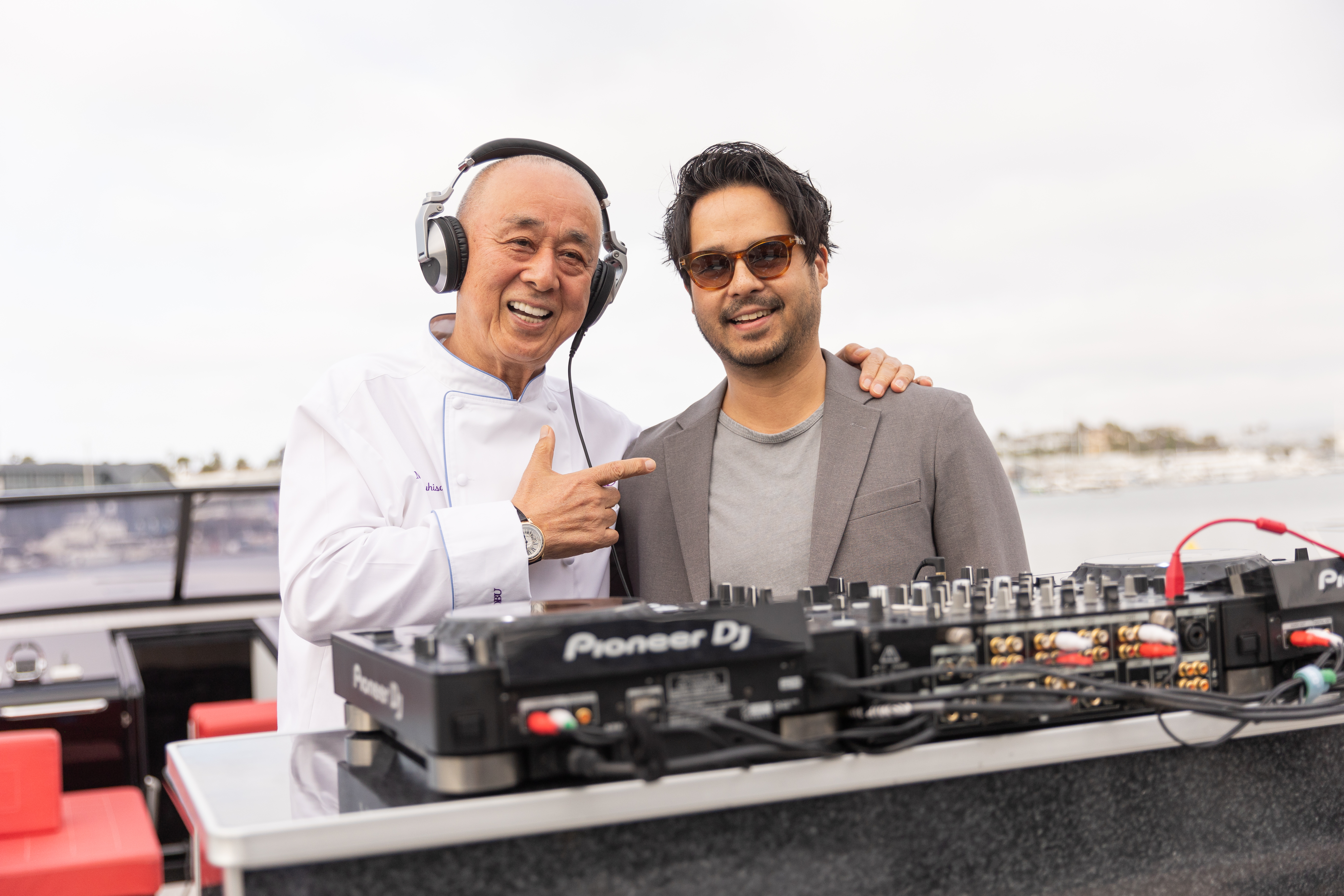 Chef with DJ