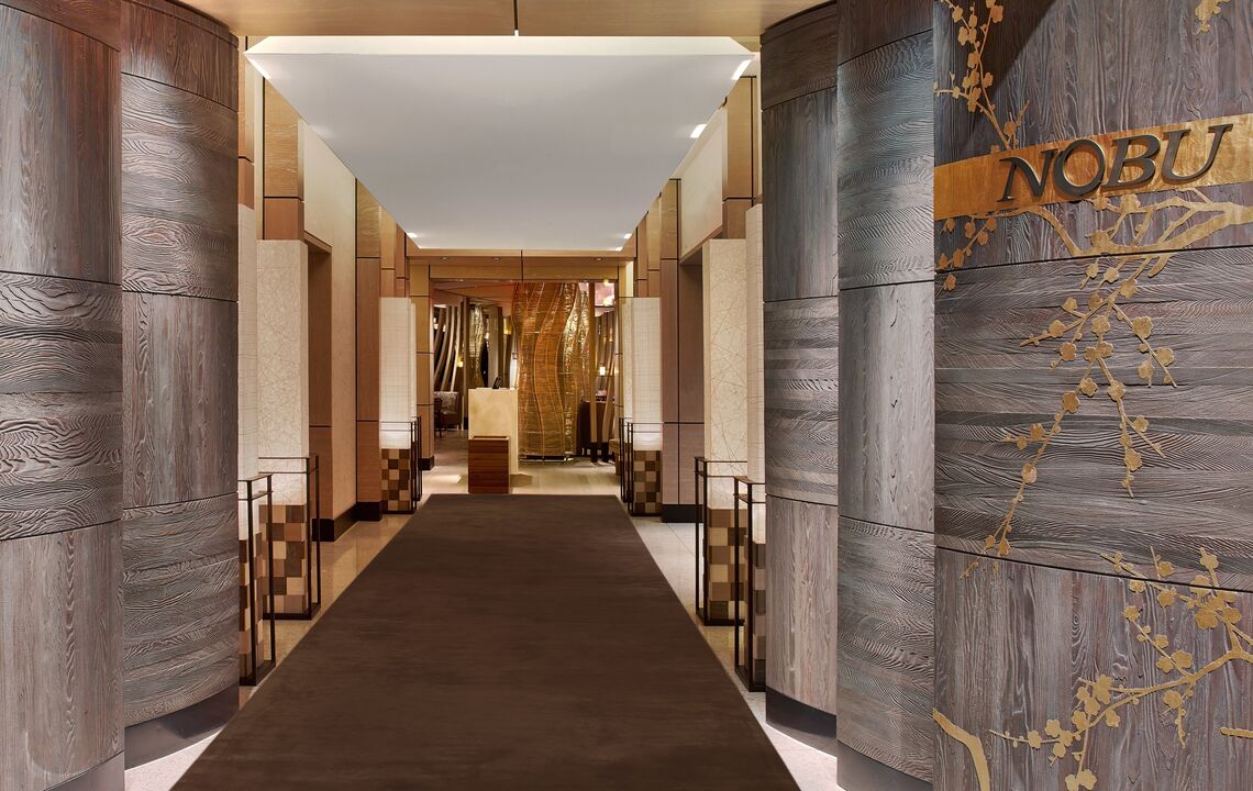 Entrance to Nobu Restaurant at Eden Roc Miami Beach