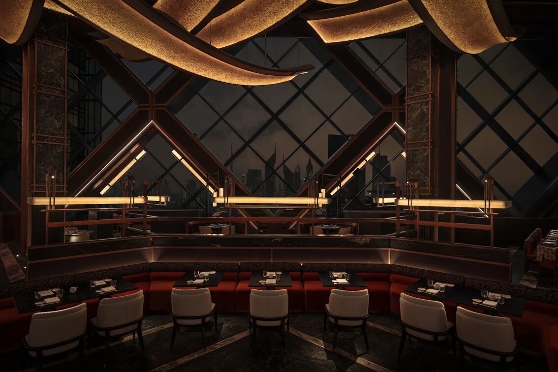 Nobu One Zaabeel Dining Room